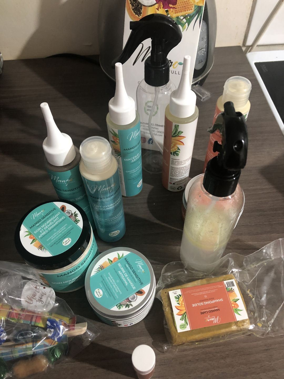 Customer photo review of Shampoing solide Bambou & Hibiscus