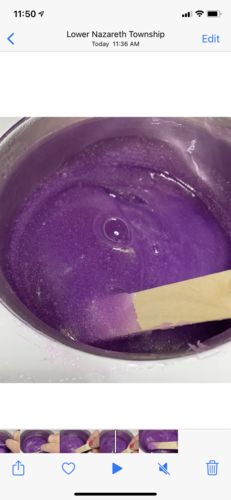 Customer photo review of Signature Series Hair Removal Wax