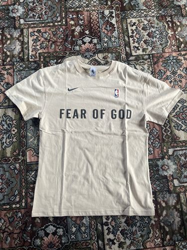 Customer photo review of FEAR OF GOD X AIR X NBA T-Shirt