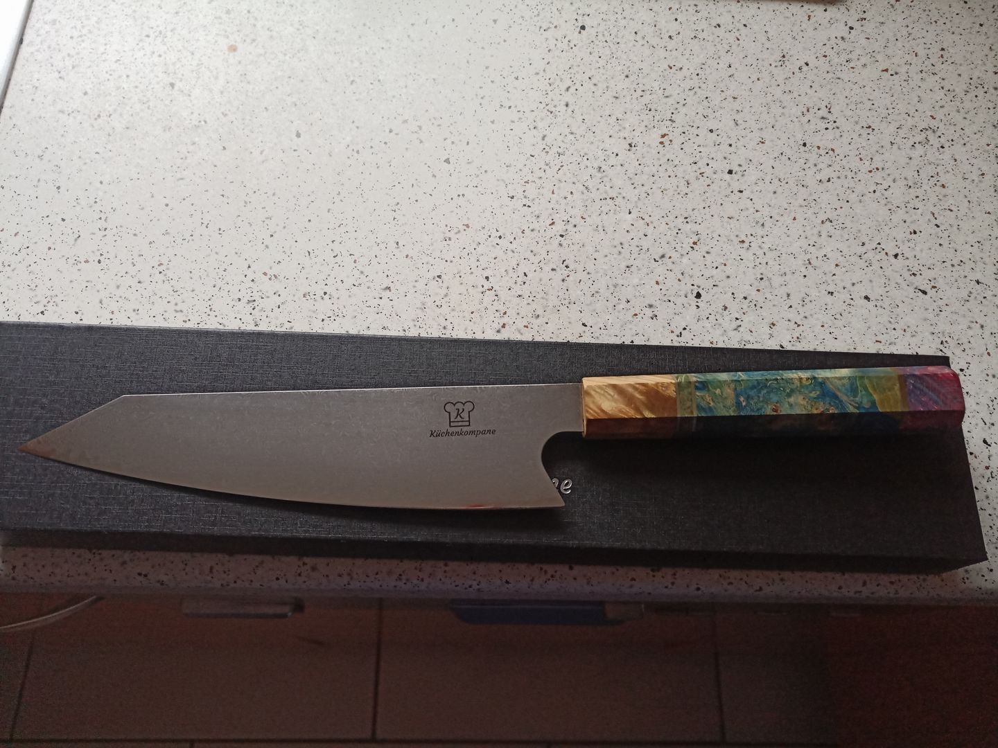 Customer photo review of Damast Gyuto