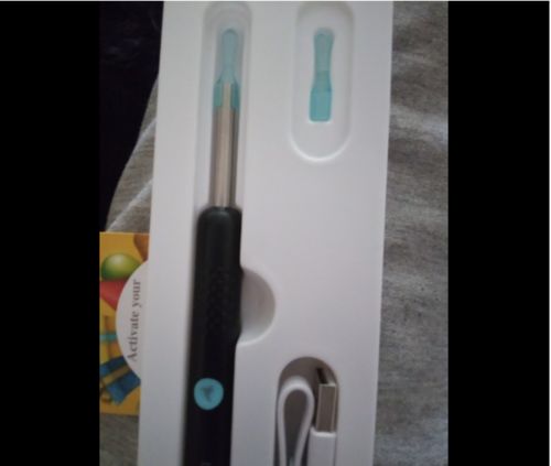 Customer photo review of Ear Wax Removal Tool With Camera For Visual Ear Cleaning