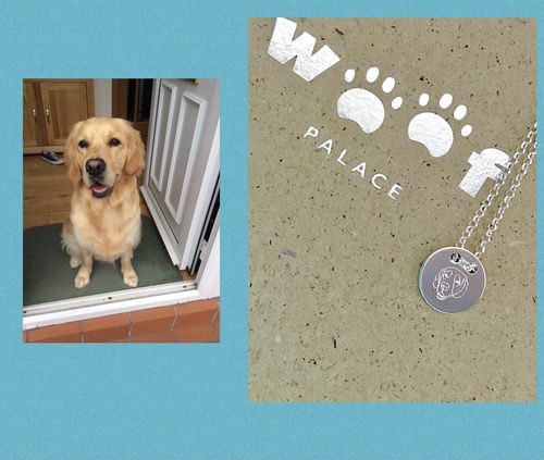 Customer photo review of Silber Lineart Love Halskette