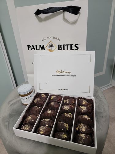 Customer photo review of Two Bite | Pistachio Palm Bites
