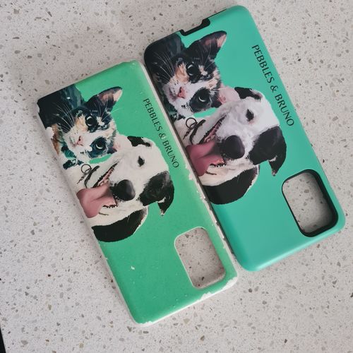 Customer photo review of Custom Pet Phone Case