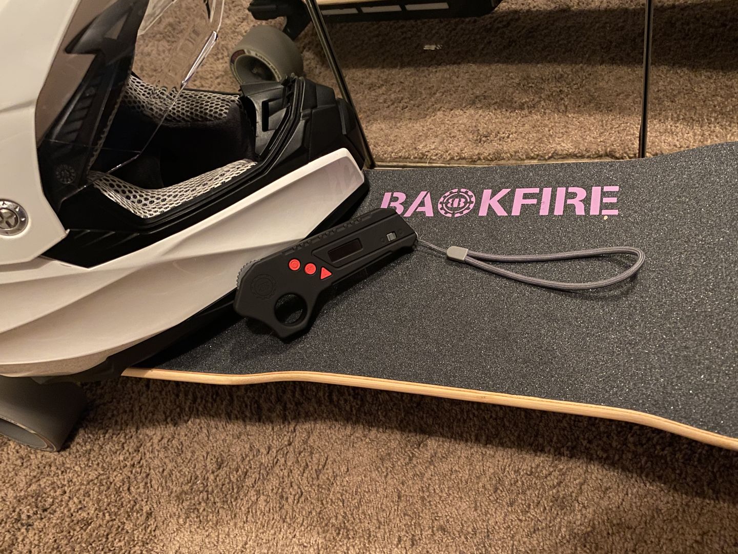 Customer photo review of Backfire R3 Remote for Backfire G3 /G3 Plus / Zealot/ Ranger X3