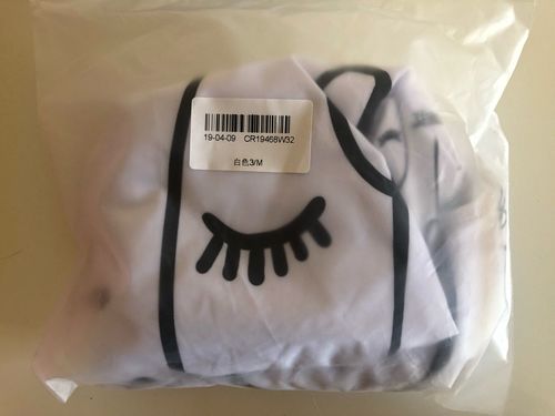 Customer photo review of Abstract figure swimsuit