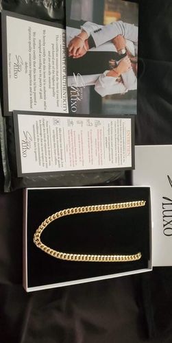 Customer photo review of MIAMI CUBAN BOX LOCK CHAIN 001