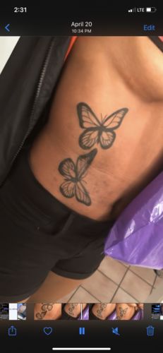 Customer photo review of Signature Tattoo Numbing Cream