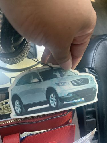 Customer photo review of Four Custom Air Fresheners