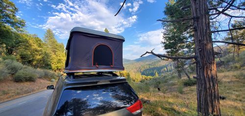 Customer photo review of Centori Pioneer 2 Person Hard Shell Roof Top Tent