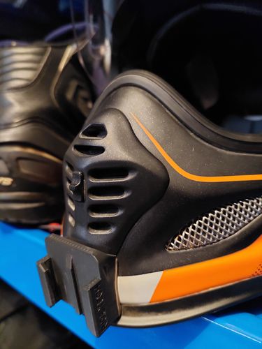 Customer photo review of Arai XD-4/Tour-X4 Camera Mount