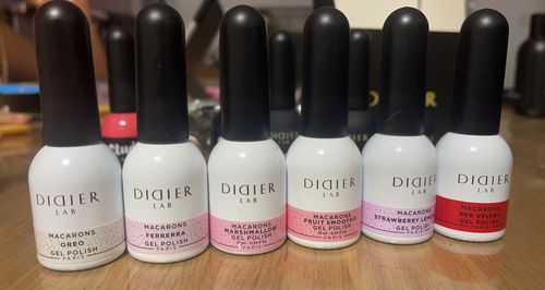 Customer photo review of Gel Polish Didier Lab Macarons Oreo 10ml