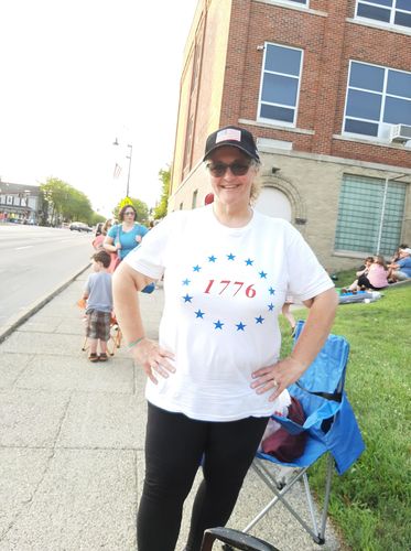 Customer photo review of 4th of July Special | 1776 Stars Tee