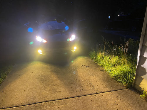 Customer photo review of Fiesta ST180 Fog Light Armour