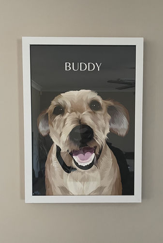 Customer photo review of One-Pet Portrait