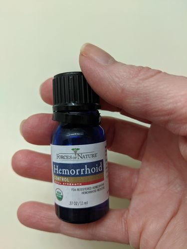 Customer photo review of Hemorrhoid Control Extra Strength