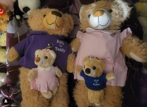 Customer photo review of Peggy The Girl Teddy Bear