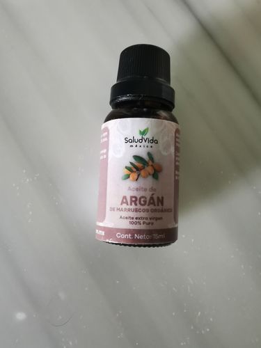 Customer photo review of Aceite de argan marroquí orgánico (3x2 Aplicado)