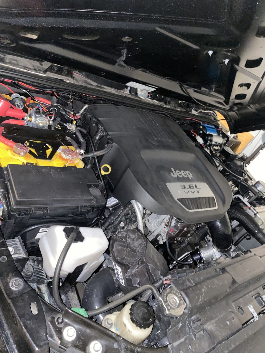 Customer photo review of Air Filter Sock for RIPP Supercharger Air Filters Water Proof