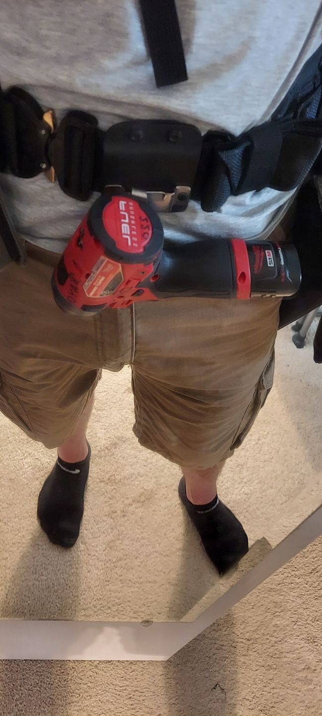 Customer photo review of TapeMaster: the Tactical Tape Measure Holder