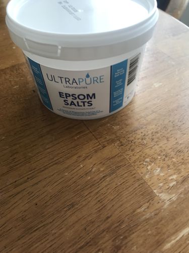 Customer photo review of Epsom Salts - 250g/500g/4Kg
