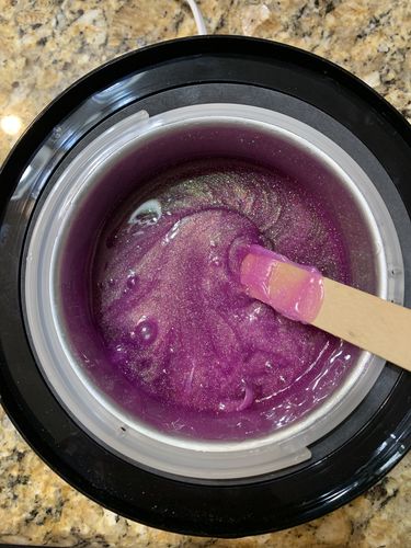 Customer photo review of Glitter Wax Starter Kit | $69.99-74.99 w/Code: PRO-KIT
