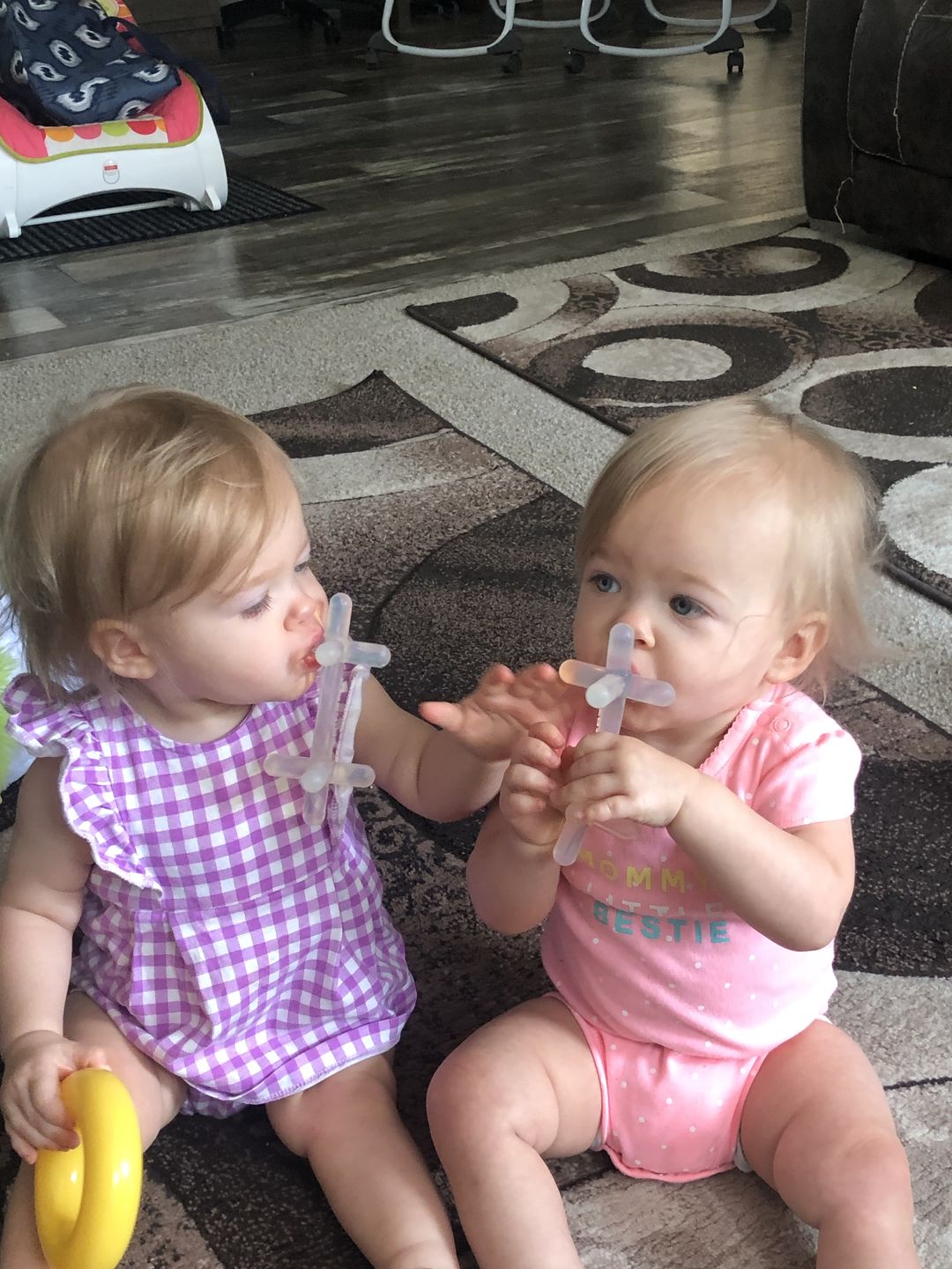 Customer photo review of moonjax® baby teether