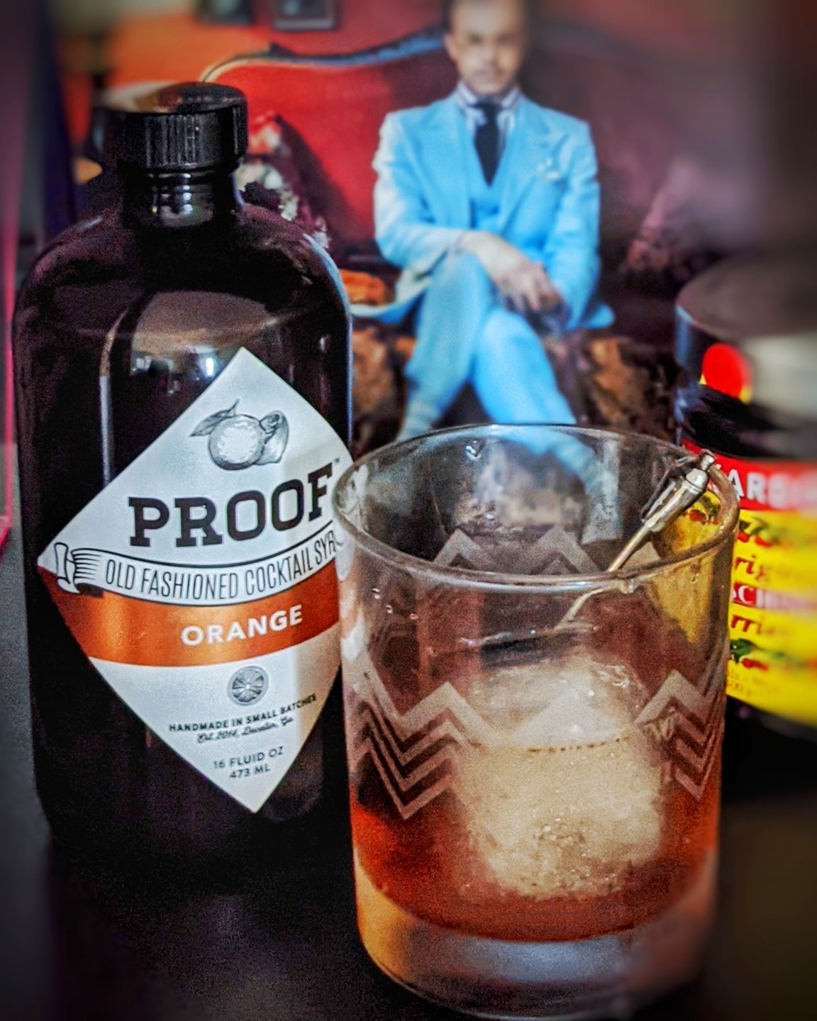 Customer photo review of Old Fashioned Cocktail Syrup Mini Set