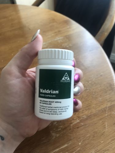 Customer photo review of Valdrian Valerian Root 400mg - 60 Capsules