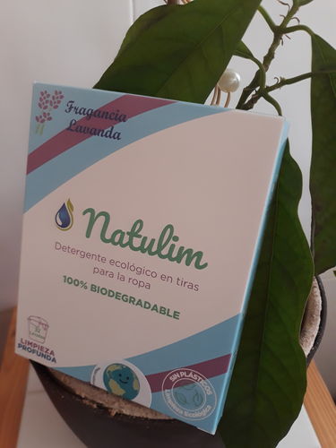 Customer photo review of Eco-Tiras de Detergente 40 lavados Natulim