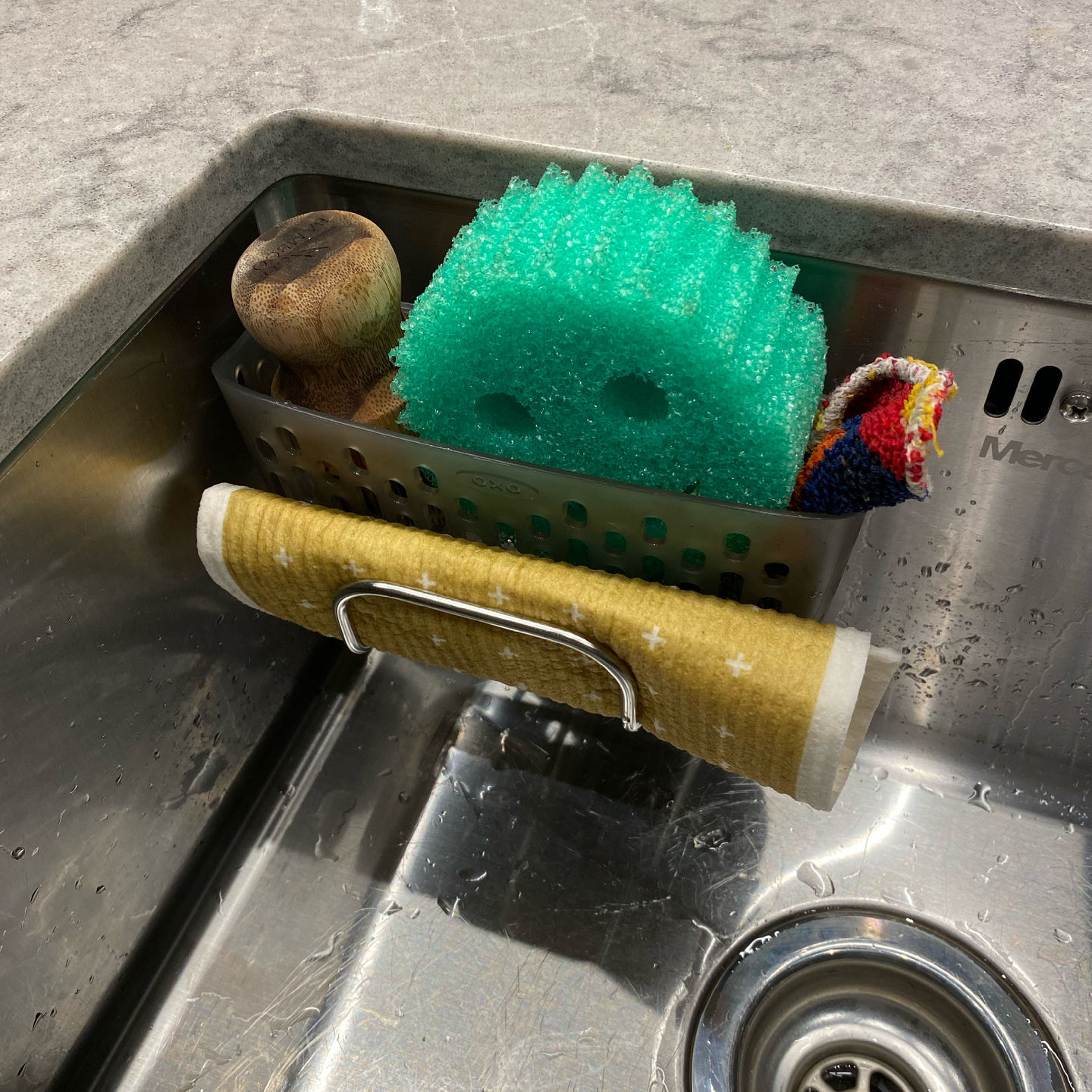 Customer photo review of Scrub Daddy Colours 4 Pack