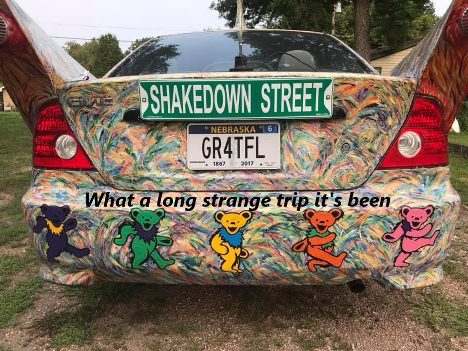 Customer photo review of Grateful Dead Shakedown Street Sign