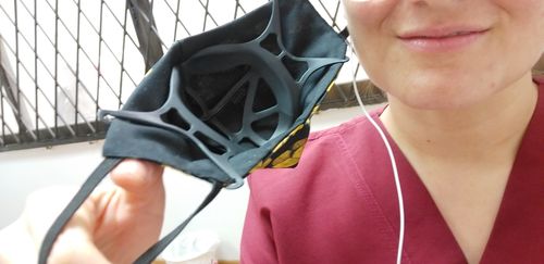 Customer photo review of ©3DBRACK | Respirador Expandido | ⭐⭐⭐⭐⭐