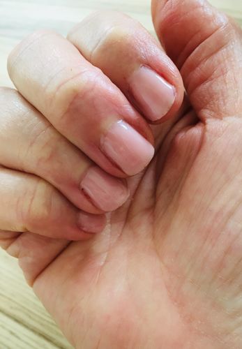 Customer photo review of Liquid Gel Manicure