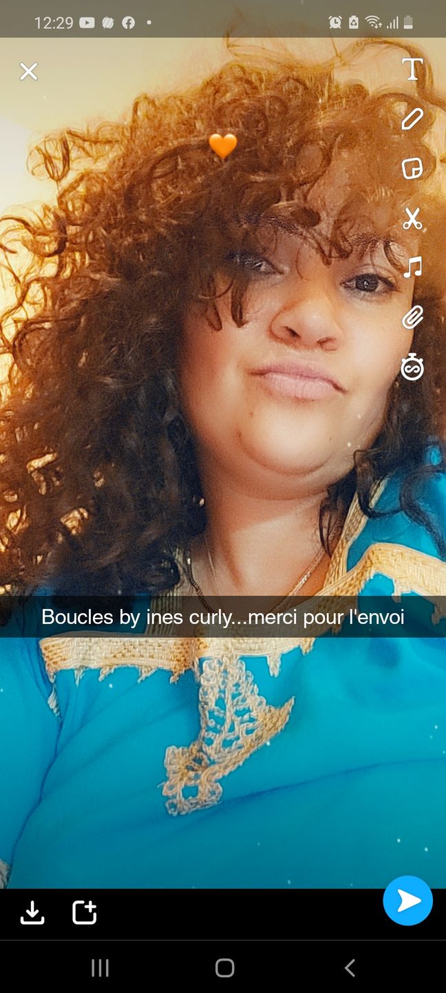 Customer photo review of Repulpeur de boucles