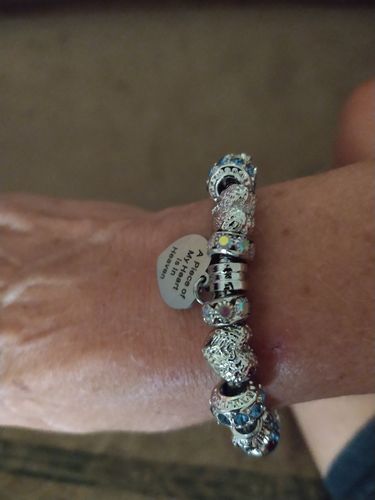 Customer photo review of Piece Of My Heart Bracelet