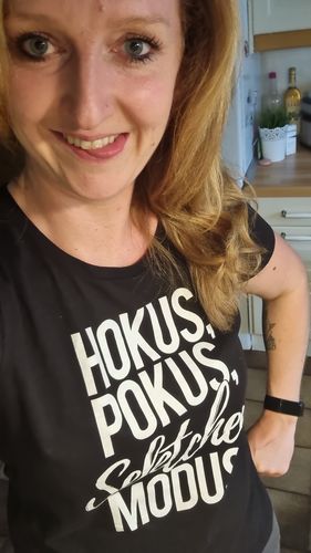 Customer photo review of Hokus Pokus Sektchen Modus   - Damenshirt
