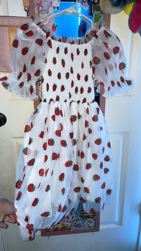 Customer photo review of Kawaii Strawberry Dress