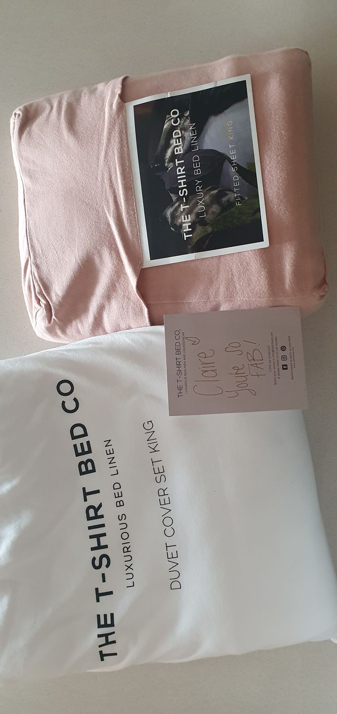Customer photo review of Scandinavian White Duvet Cover Set