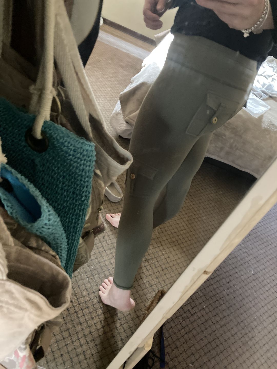 Customer photo review of GNT Cargo Leggings - Black