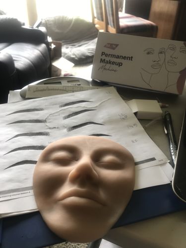 Customer photo review of Ombré Brow Online Training Course