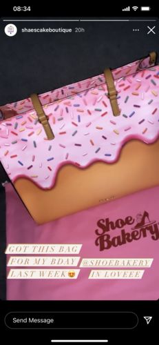 Customer photo review of Pink Sprinkle Carry-All Tote