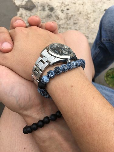 Customer photo review of Vulkanstein Armband