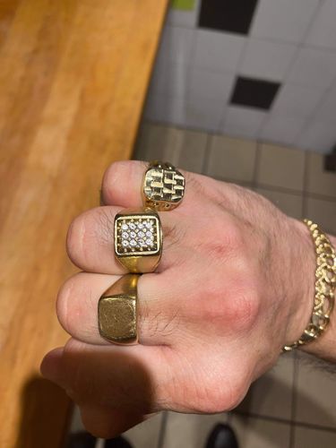 Customer photo review of CHECKERED RING 015