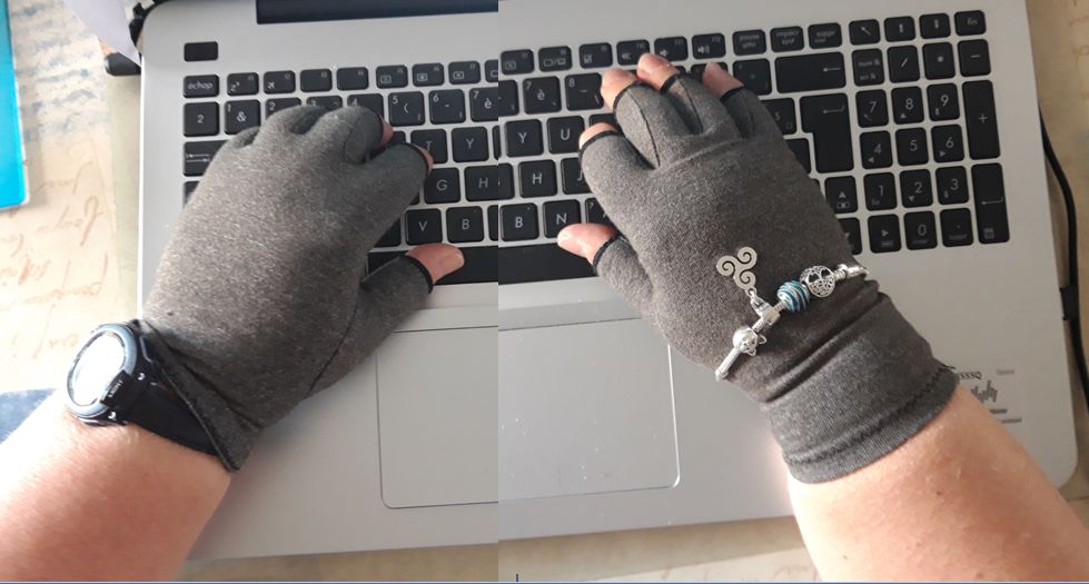 Customer photo review of Gants de compression anti-douleurs