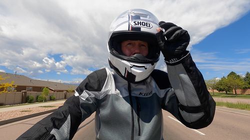 Customer photo review of Shoei GT-AIR 2 Camera Mount