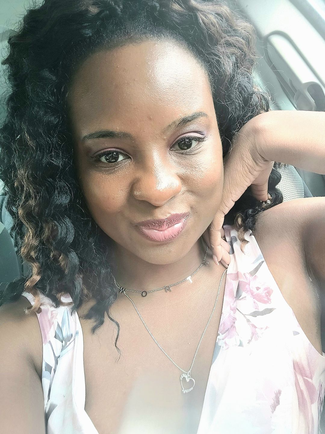 Customer photo review of WORTHY NECKLACE