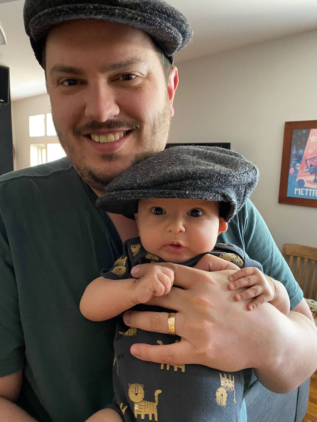 Customer photo review of Tweed Vintage Flat Cap