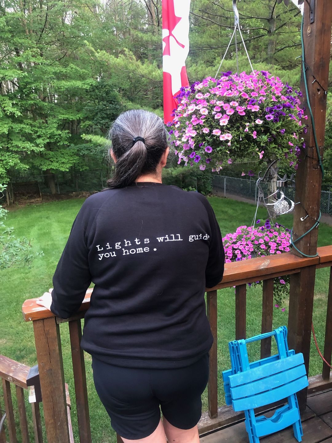 Customer photo review of 2021 Adult Women’s Crew - Lights will guide you home
