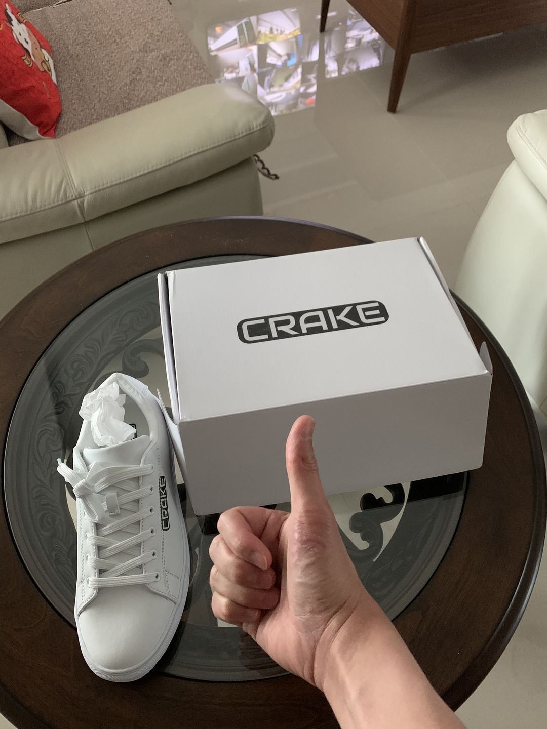 Customer photo review of Rion Low Signature Classic White